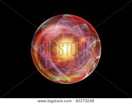 Arrangement de sphère de fractal