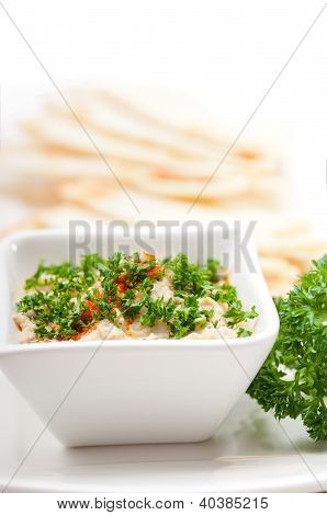 Moutabal Baba Ghanoush bakłażan Dip