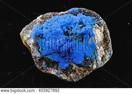 Cobalt Is A Chemical Element Present In The Enameled Mineral, Blue Pigment For Industrial Use