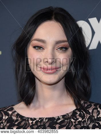 LOS ANGELES - FEB 06:  Actress Emma Dumont arrives for FOX Winter TCA 2019 on February 06, 2019 in Los Angeles, CA