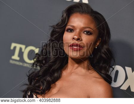LOS ANGELES - FEB 06:  Actress Keesha Sharp arrives for FOX Winter TCA 2019 on February 06, 2019 in Los Angeles, CA