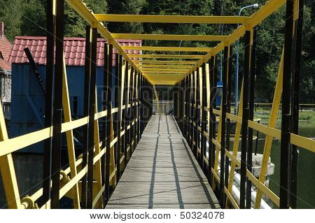 Catwalk On Dam