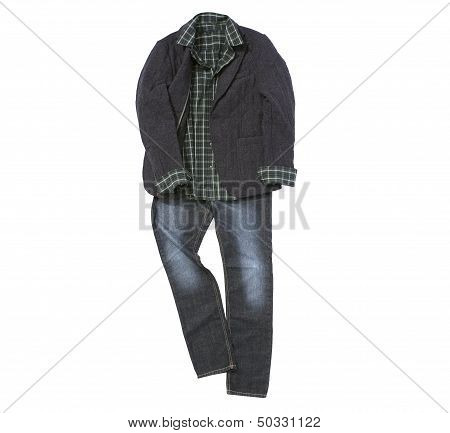 Man elegant clothing