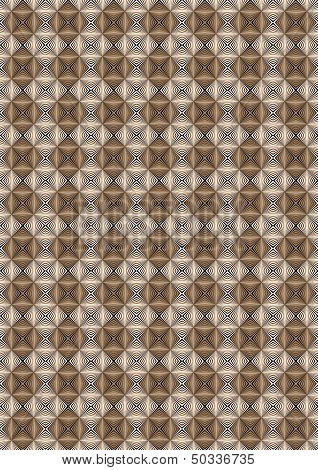 Light beige background with the original geometric pattern
