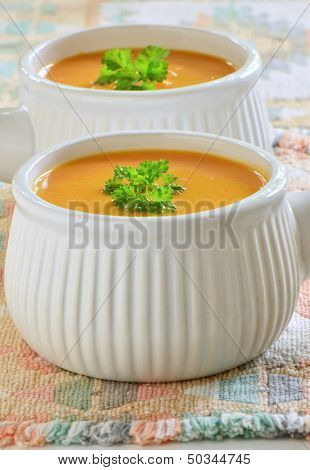 Carrot Sweet Potato Soup