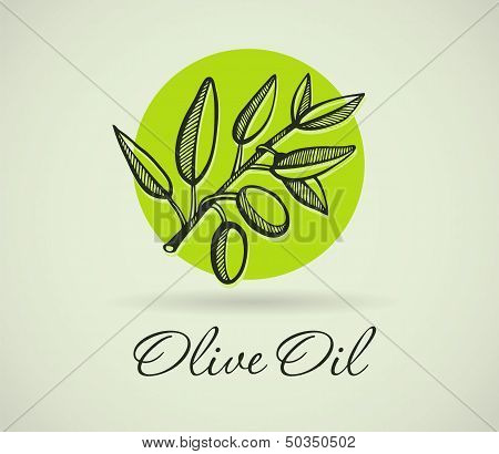 Hand-drawing Olive