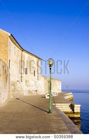 Porec - Old Adriatic Town In Croatia, Istria Region. Popular Touristic Destination.