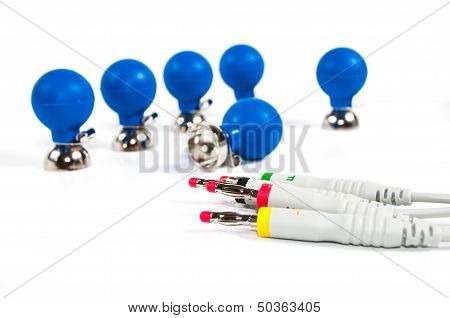 ECG Electrodes And Cable
