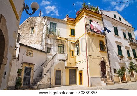 Alleyway. Rodi Garganico. Puglia. Italy.