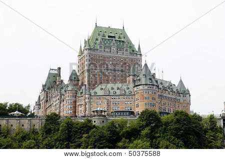 QUEBEC, CANADA - AUGUST 21:  The Chateau Frontenac
