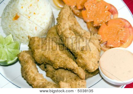 Filet de poisson pané Nicaragua