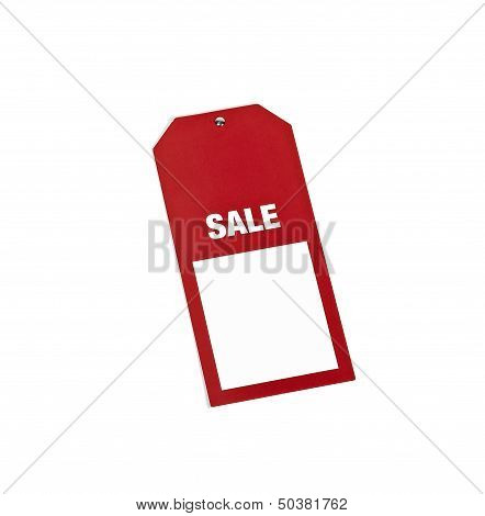 Red Label With Sale