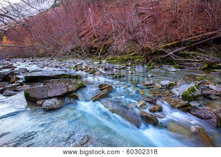 Arazas river Valle de Ordesa valley Pyrenees Huesca Aragon at Spain