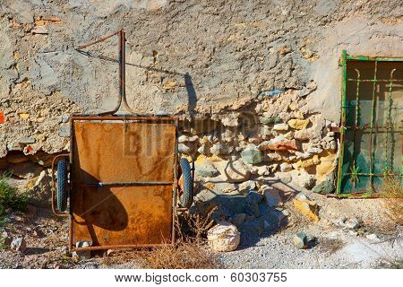 Tabarca Island streets in Alicante Valencian community Spain