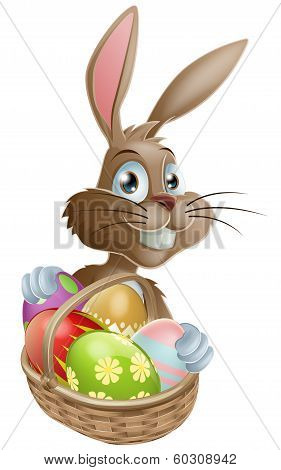 Chocolate Eggs Easter Bunny