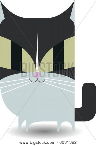 灰色凯蒂 (cat)