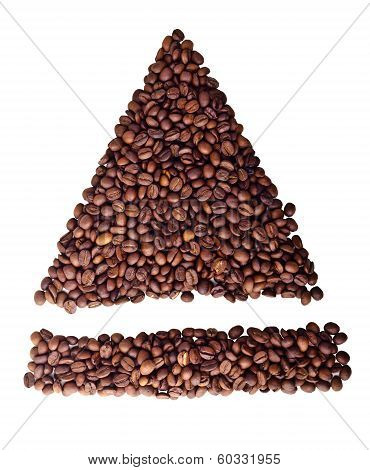 Sight 'close/open' from Coffee beans