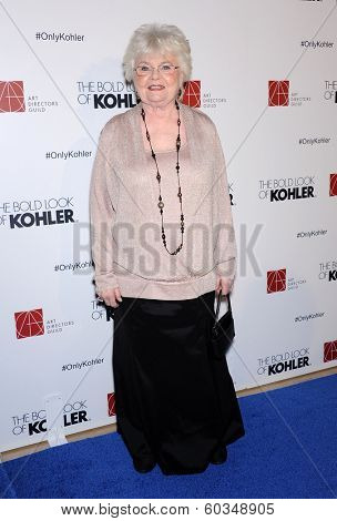 LOS ANGELES - FEB 8:  June Squibb arrives to the Art Director's Guild Awards 2014  on February 08, 2014 in Hollywood, CA                