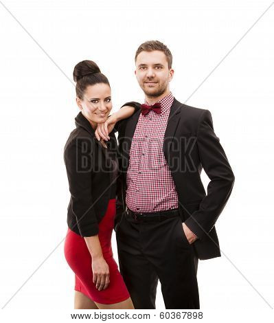 Happy young couple