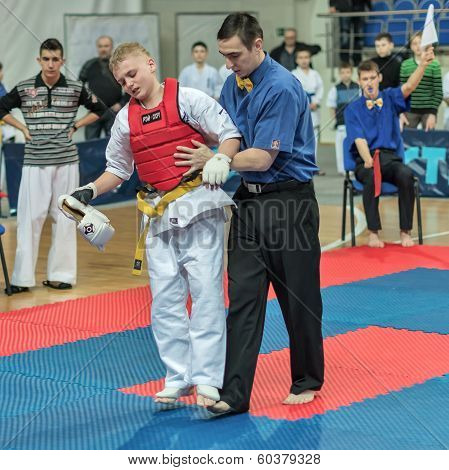 Competition On Kyokushinkai Karate.
