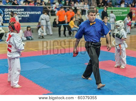 Competition On Kyokushinkai Karate.