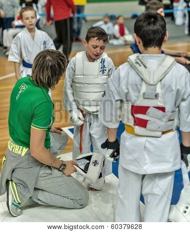 Competition On Kyokushinkai Karate.