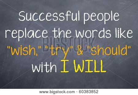 Success I will