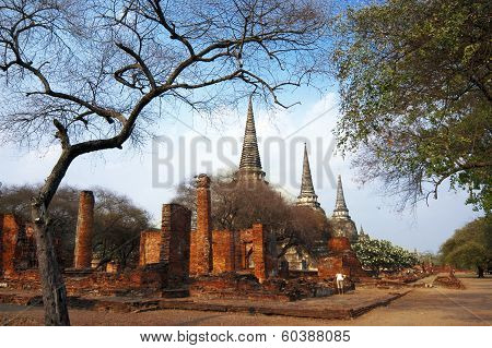 Wat Phra Sri Sanphet, Ayudhya Province, Thailand