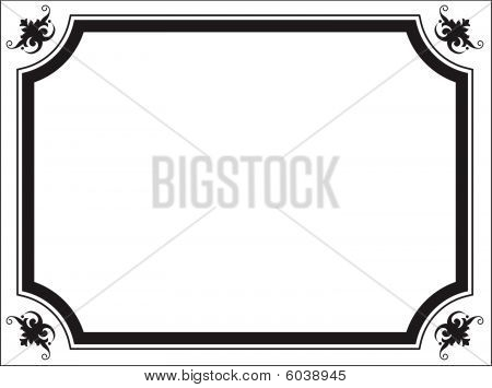 滚动边框装饰框架