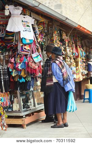Pasaje Artesanal in Banos, Ecuador