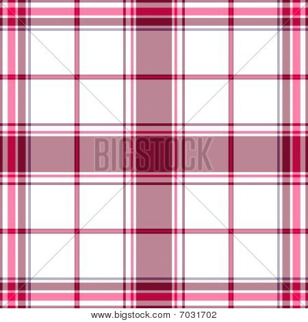 Abstrakte sømløs tartan hvid-lilas-brun mønster