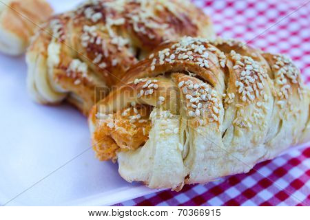 Delicious croissant