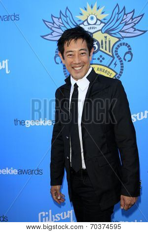 LOS ANGELES - AUG 17:  Grant Imahara at the 2nd Annual Geeky Awards at Avalon on August 17, 2014 in Los Angeles, CA