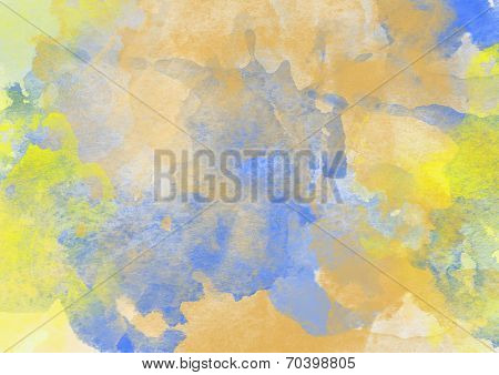 Colorful Watercolor Background.