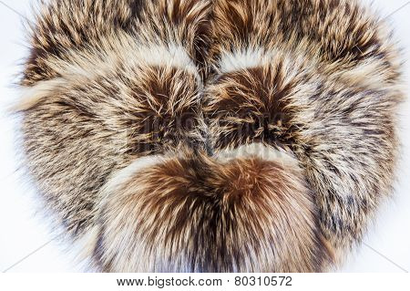 Product from from natural fur