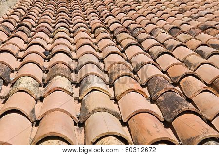 Tile roof.