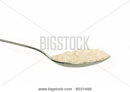 Gümüş kaşık pirinç