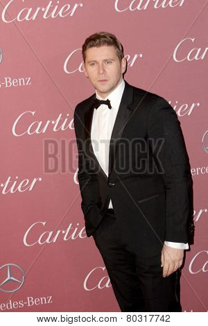 PALM SPRINGS, CA - JAN 3: Allen Leech arrives at the 2015 Palm Springs International Film Festival Awards Gala at the Palm Springs Convention Center on January 3, 2015 in Palm Springs, CA.