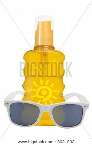 Olie produkt, solbeskyttelse og Sunglassses