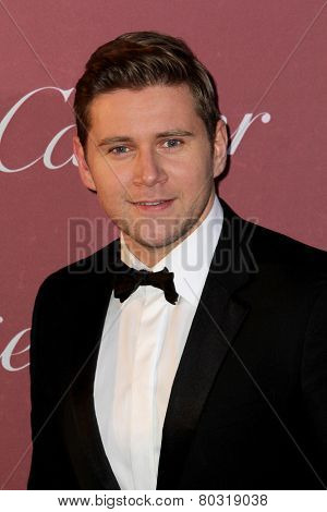 PALM SPRINGS, CA - JAN 3: Allen Leech arrives at the 2015 Palm Springs International Film Festival Awards Gala at the Palm Springs Convention Center on January 3, 2015 in Palm Springs, CA.