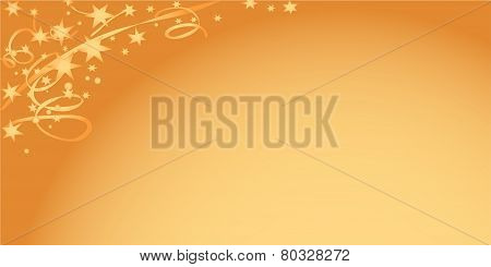 Frame with stars under the text