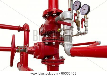 Industrial fire control system