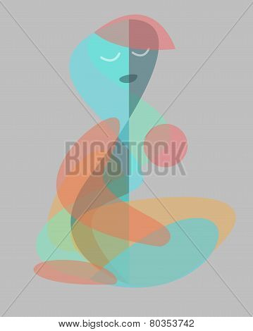 Abstract Woman