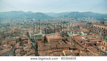 Bologna From Asinelli Tower