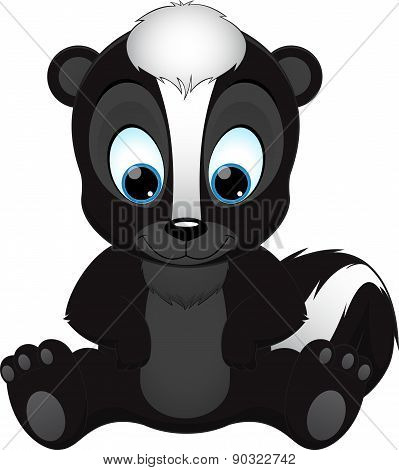 cute skunk