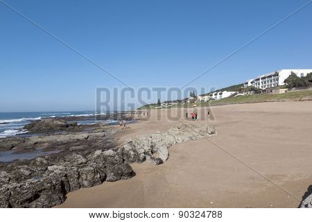 Early Morning On Umdloti  Beach In Durban