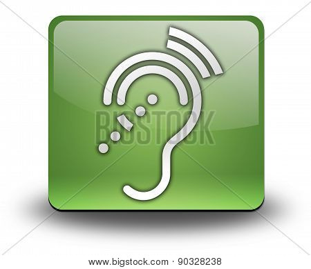 Icon, Button, Pictogram Hearing Impairrment