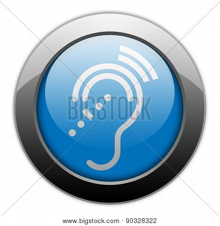 Icon, Button, Pictogram Hearing Impairrment