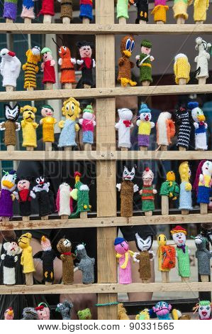 Traditional Ecuadorian Textiles Dolls