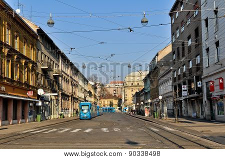 Streets of Zagreb City